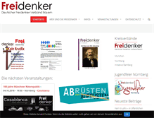 Tablet Screenshot of muenchen.freidenker.org