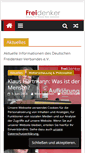 Mobile Screenshot of freidenker.org