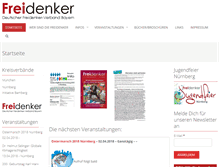 Tablet Screenshot of bayern.freidenker.org